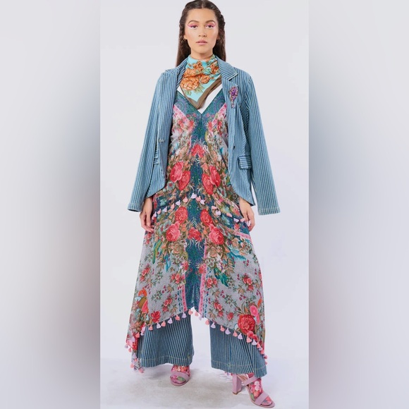 Aratta Large travel in style kimono dress Large - Picture 3 of 7